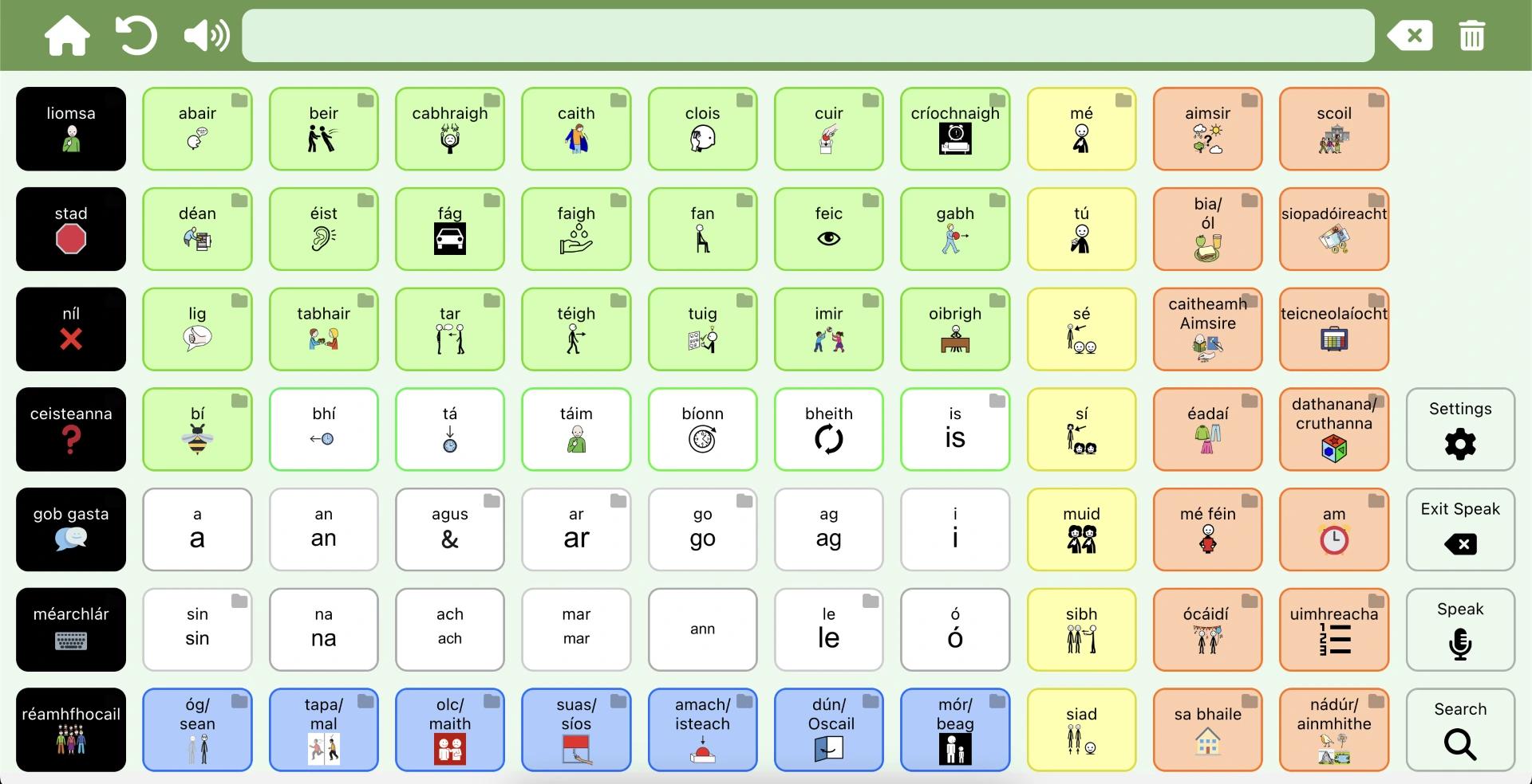 Geabaire – Córas AAC